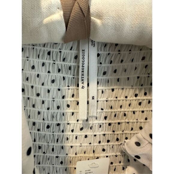 By Anthropologie Long-Sleeve Smocked Tiered Maxi Dress - Picture 6 of 11